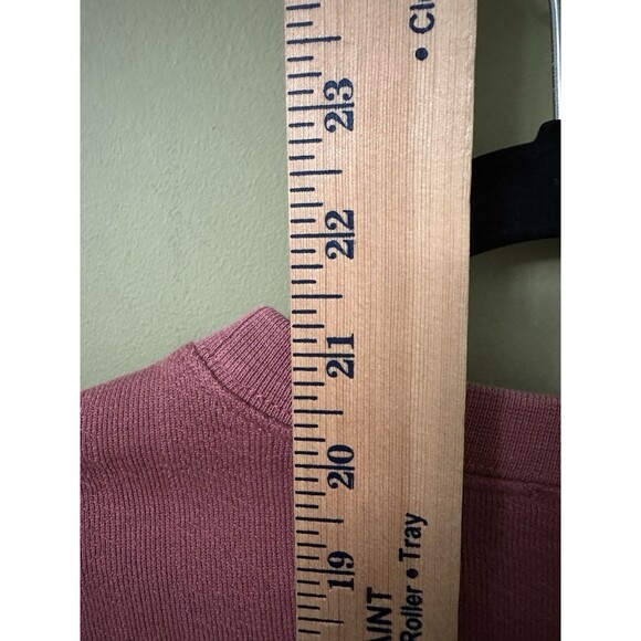 Ulla Johnson James Pink Top Sz Small Crew Neck Puff Sleeve‎ Sweatshirt Blouse - Picture 7 of 8